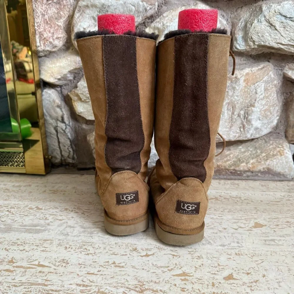 Ugg Australia uptown lace Whitley boot size 8